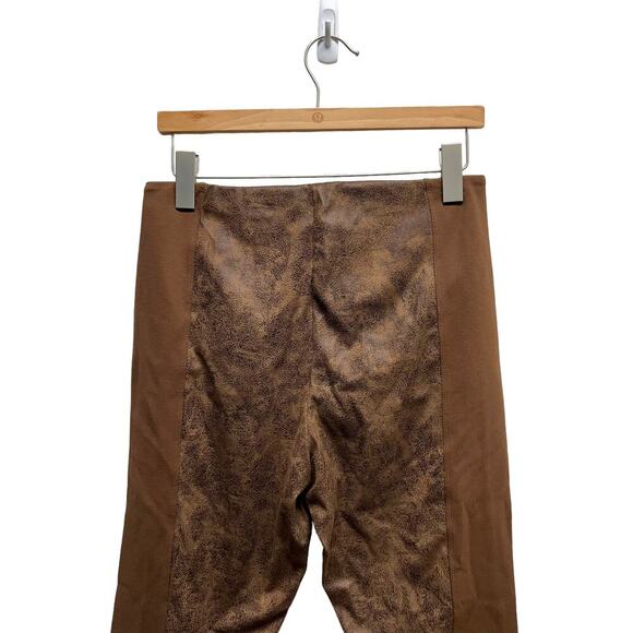 Lysse Trent Ponte Knit Leggings Faux‎ Embossed Suede - Picture 7 of 10